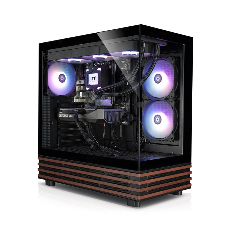 Thermaltake NBB A-Line LCS 5060Ti D5 Gaming PC AMD Ryzen 7 8700F, 32GB RAM, 1TB SSD, GeForce RTX 5060 Ti (8GB GDDR7),