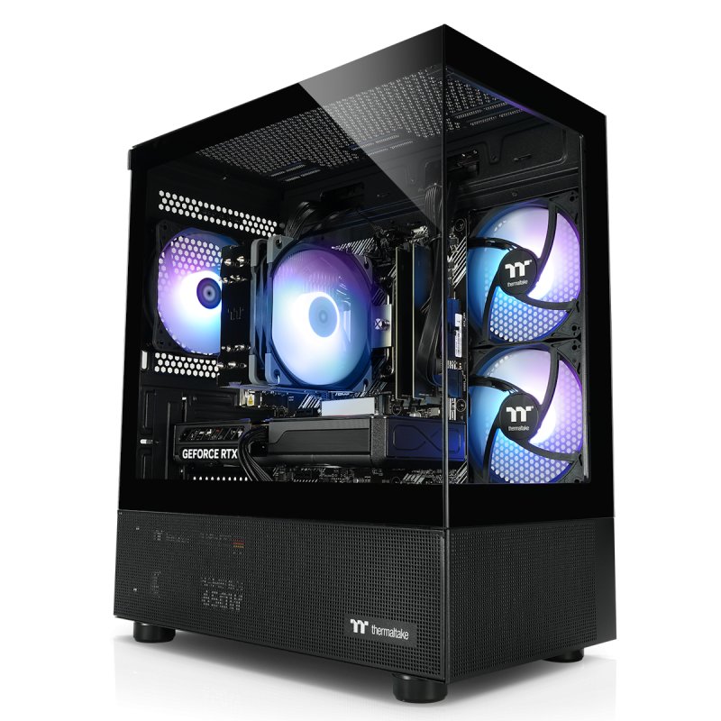 Thermaltake NBB A-Line Air 5060 Gaming PC AMD Ryzen 7 5700X, 16GB RAM, 500GB SSD, GeForce RTX 5060 (8GB GDDR7), Windows