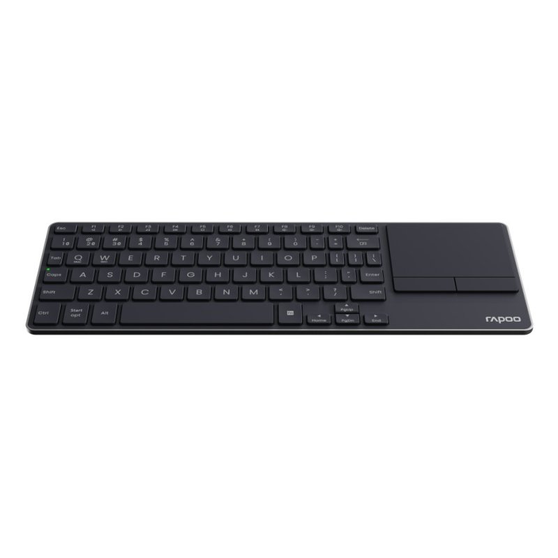 Rapoo E2810M keyboard Office RF Wireless Bluetooth QWERTZ German Dark Grey