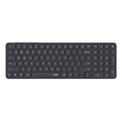 Rapoo E9710M clavier Bureau RF sans fil Bluetooth QWERTZ Allemand Gris foncé