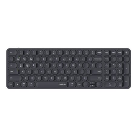 Rapoo E9710M keyboard Office RF Wireless Bluetooth QWERTZ German Dark Grey
