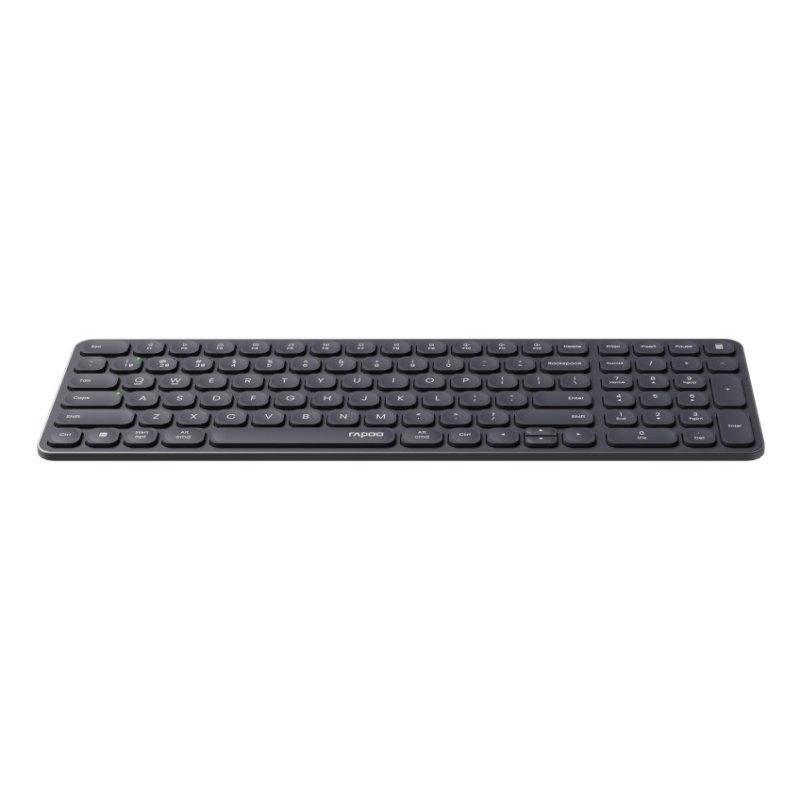 Rapoo E9710M clavier Bureau RF sans fil Bluetooth QWERTZ Allemand Gris foncé