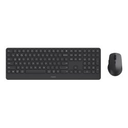 Rapoo 9390M keyboard Mouse included Bluetooth QWERTY English Dark Grey