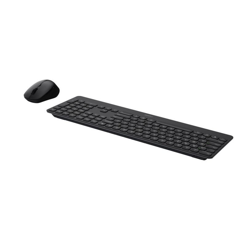 Rapoo 9390M keyboard Mouse included Bluetooth QWERTY English Dark Grey