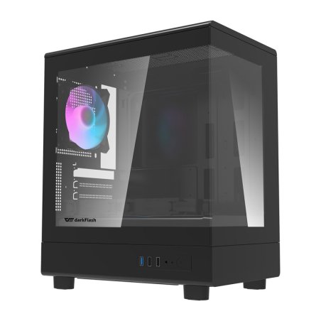 DarkFlash DB330M Black Computer Case ( 3 Fans) v2