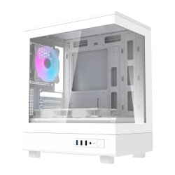 DarkFlash DB330M White Computer Case ( 3 Fans) v2