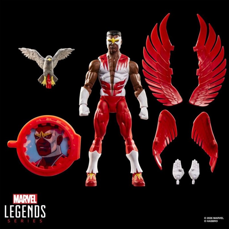 MARVEL - Marvel's Falcon "Secret Wars" - Figurine Legends Series 15cm