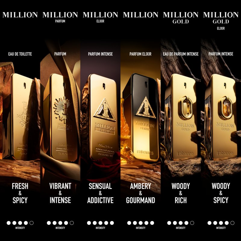 Paco Rabanne 1 Million Night Elixir Eau De Parfum 100 Ml