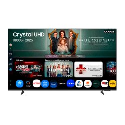 Samsung TV Crystal UHD 75" U8005F 2025, 4K, Smart TV