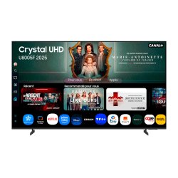 Samsung TV Crystal UHD 85" U8005F 2025, 4K, Smart TV
