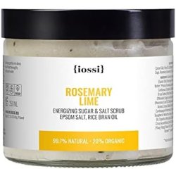 IOSSI Rosemary Lime Sugar & Salt Scrub 250ml