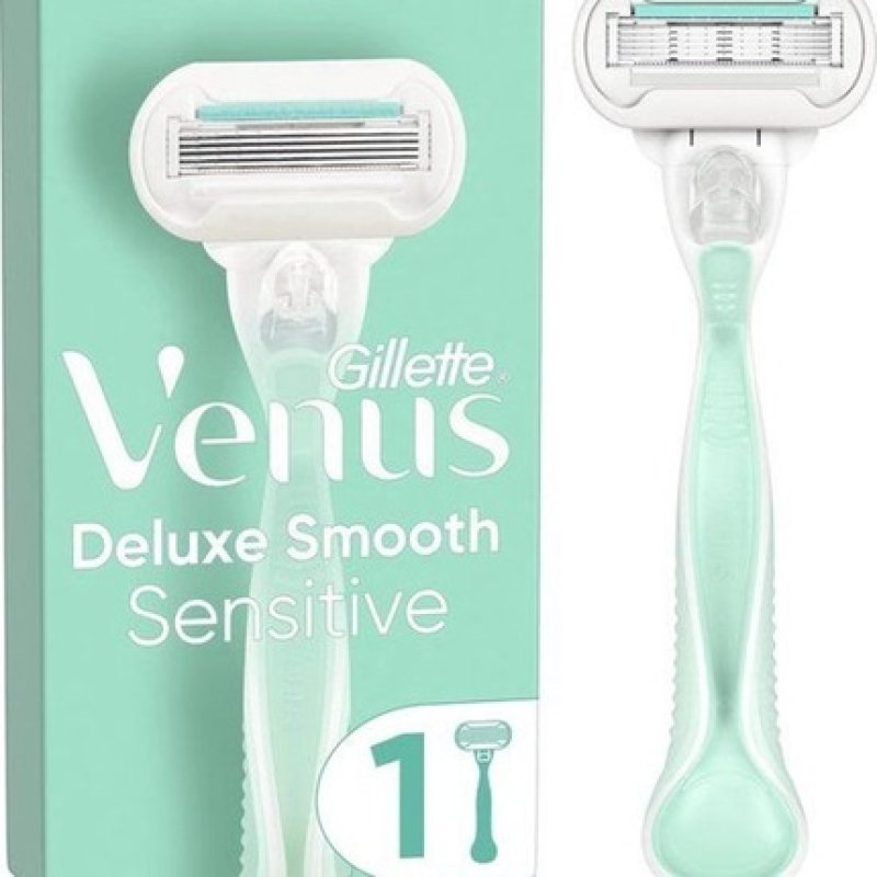 Gillette Venus Deluxe Smooth Sensitive Shaving System For Women - Straight Razor