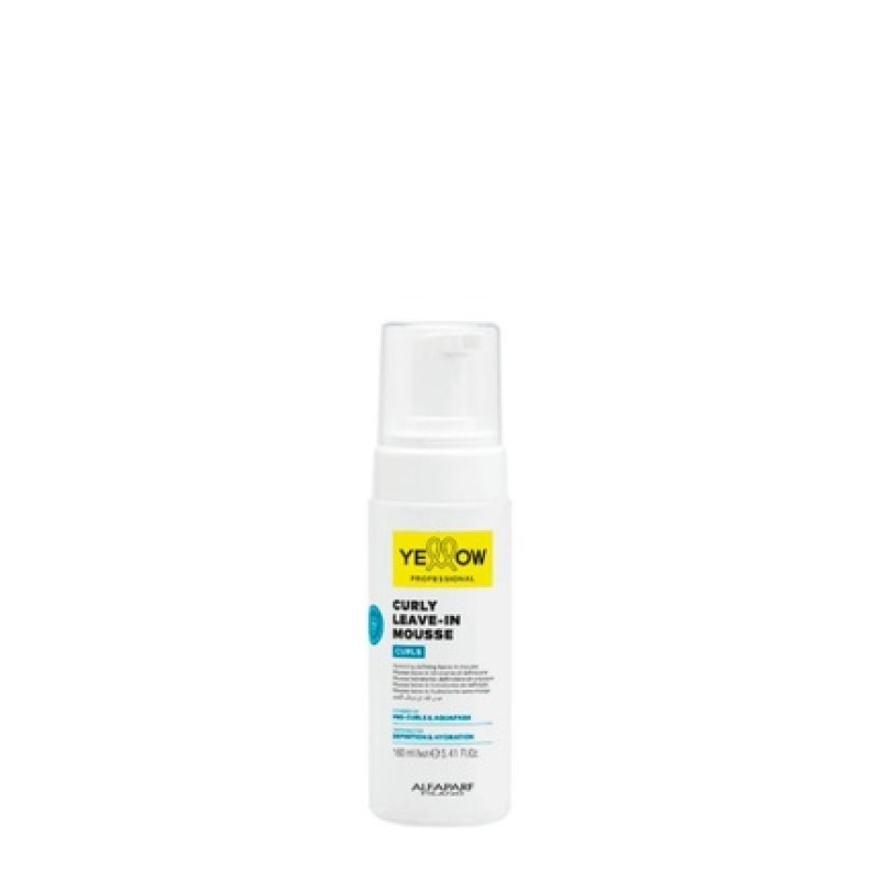Yellow Professional Curls Leavein Moisturizing Mousse 160ml