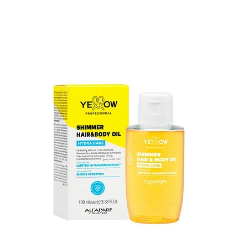 Yellow Professional Hydra Care Hair & Body Illuminating Moisturizing Oil 100ml