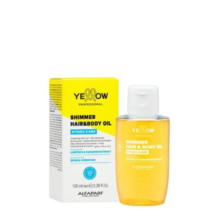 Yellow Professional Hydra Care Hair & Body Illuminating Moisturizing Oil 100ml