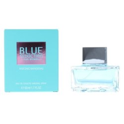 Antonio Banderas Blue Seduction Eau De Toilette 50ml Women Spray