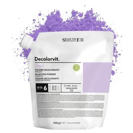 Selective Professional Decolorvit Scalp Bleaching Powder 6 Tones 500g