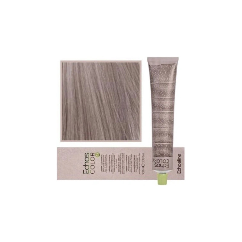 Echos Color Echosline Cream Hair Color 812 Cold Light Iris Blonde 100ml