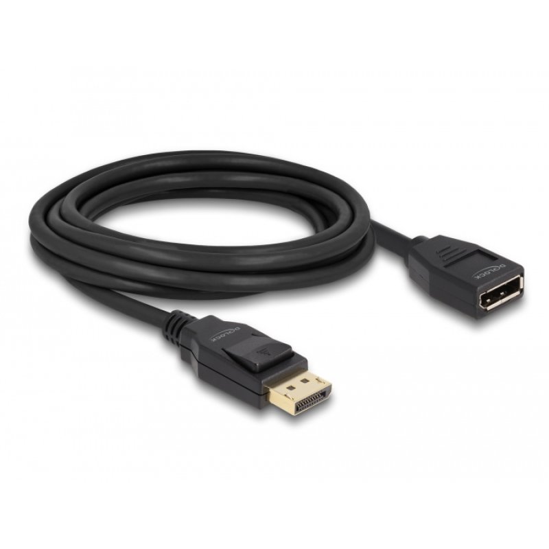 DeLOCK DisplayPort 1.2 extension cable 4K 60 Hz 3 m