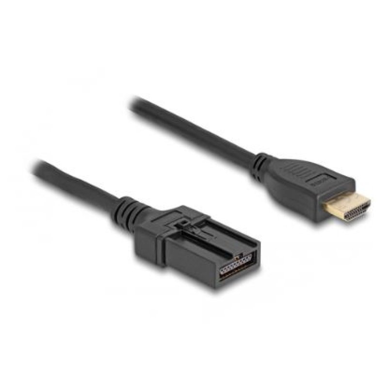 DeLOCK HDMI Automotive cable HDMI-A male to HDMI-E male 3 m 4K 60 Hz