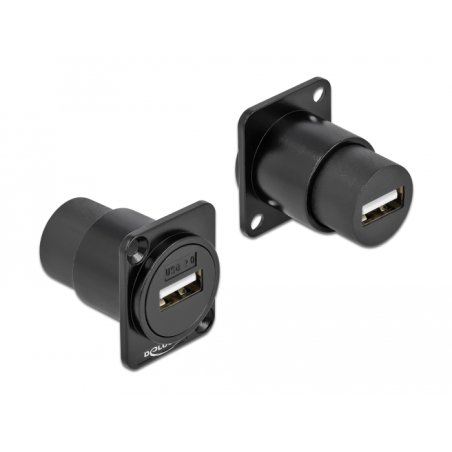 DeLOCK D-Type Module USB 2.0 Type-A female to female