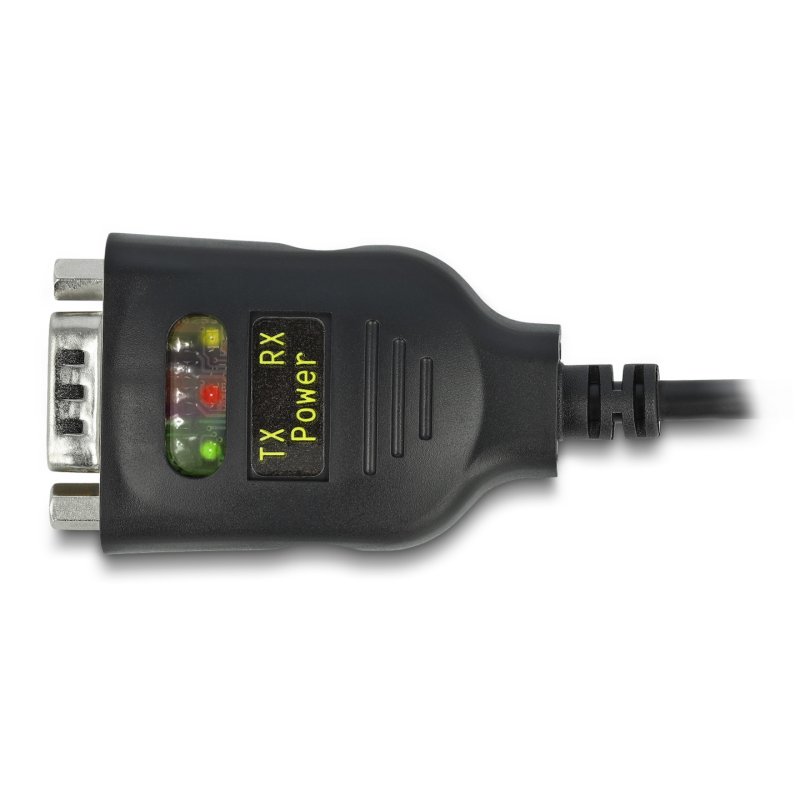 DELOCK USB-A 2.0 zu Seriell RS-232 D-Sub 9Pin 2.5kV Galva 2m