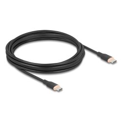 DELOCK USB 2.0 Kabel USB Typ-C St St PD 3.0 60W 4m schwarz