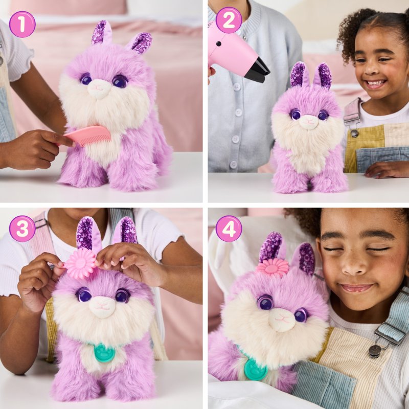 Scruff-a-Luvs - Bunny Pet - Purple (30658)