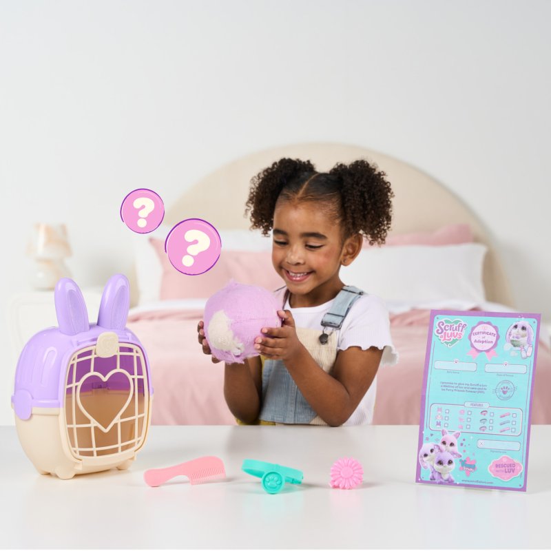 Scruff-a-Luvs - Bunny Pet - Purple (30658)