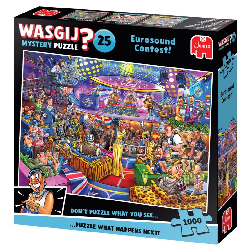 Wasgij Mystery 25 - Eurosound contest! (1000 pièces)