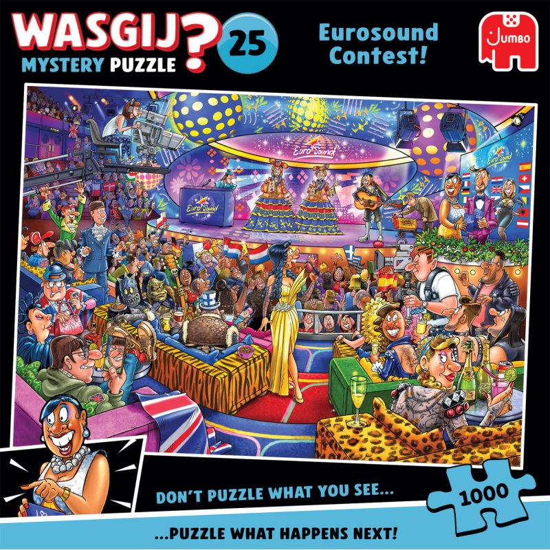 Wasgij - Mystery 25 Eurosong contest! (1000 pieces)