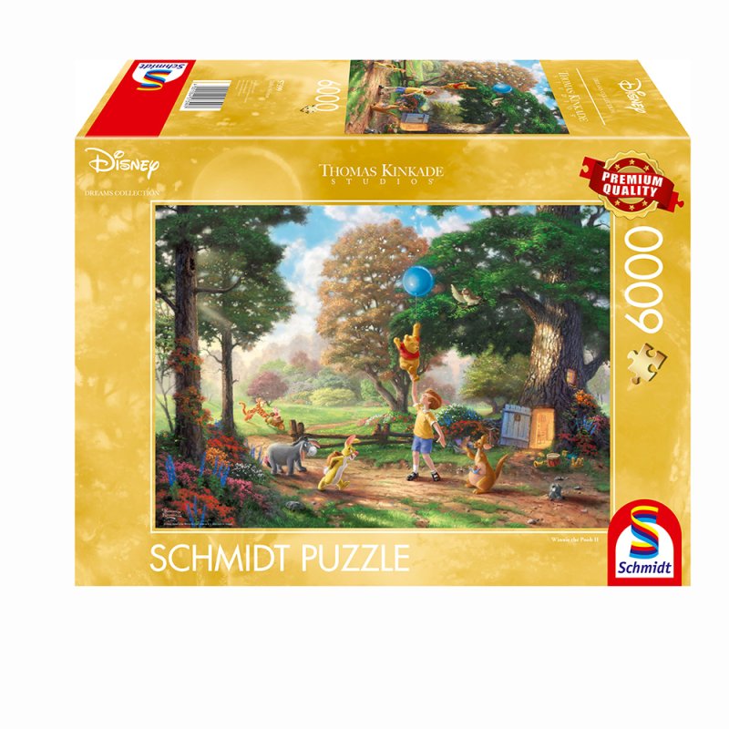 Thomas Kinkade Studios: Disney Dreams Collection - Winnie Pooh II (6000 Teile)
