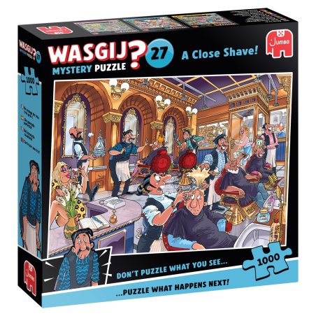 Wasgij - Mystery 27 A Close Shave! (1000 pieces)