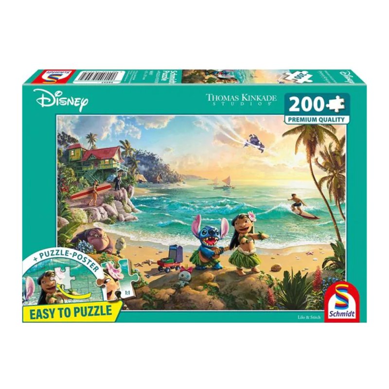 Thomas Kinkade Studios: Disney - Lilo & Stitch (200 Teile)