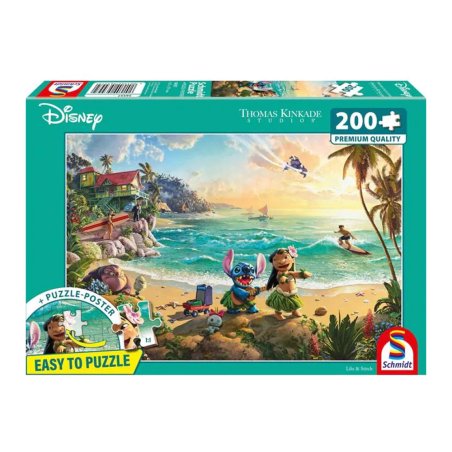 Thomas Kinkade Studios: Disney - Lilo & Stitch (200 Teile)