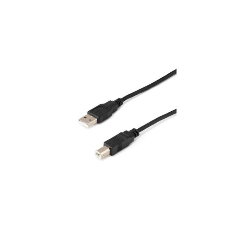 MOULDED TESCA PREMIUM USB 2.0 CORD A MALE / B MALE - 2 M