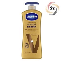 Vaseline Intensive Care Almond Smooth Body Lotion With Pump 600ml