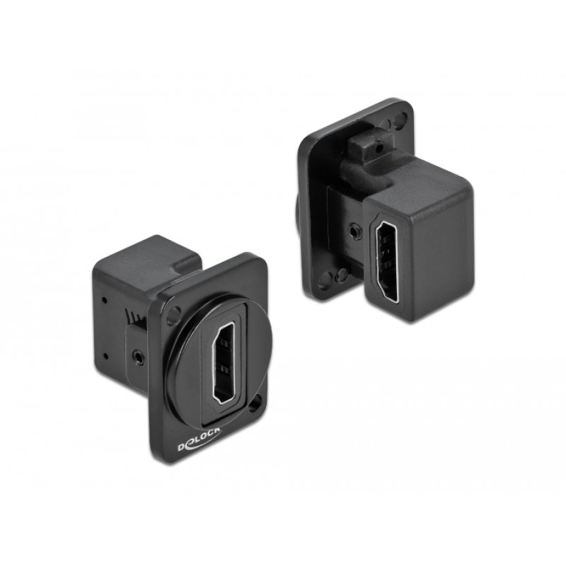 DELOCK D-Typ Modul HDMI-A 90 gewinkelt Buchse zu Buchse