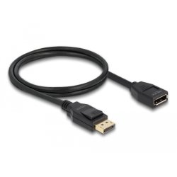 DeLOCK DisplayPort 1.2 extension cable 4K 60 Hz 1 m
