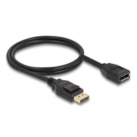 DELOCK DisplayPort 1.2 Verlngerungskabel 4K 60Hz 1m