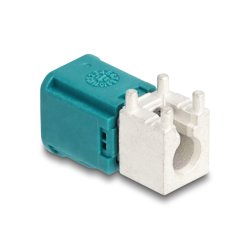 DeLOCK Mini FAKRA mâle PCB de type-A, simple, angulé