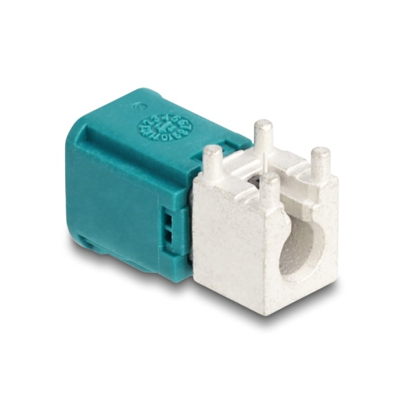 DELOCK Mini FAKRA Stecker single gewinkelt A-Typ PCB