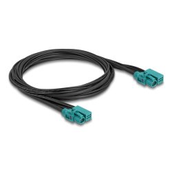 DeLOCK Câble HDMTD Z simple Powerpin femelle à HDMTD Z simple Powerpin femelle, 1 m