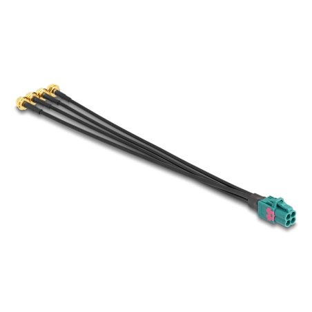 DELOCK Kabel Mini FAKRA Z Buchse quad zu 4 x SMA Buchse