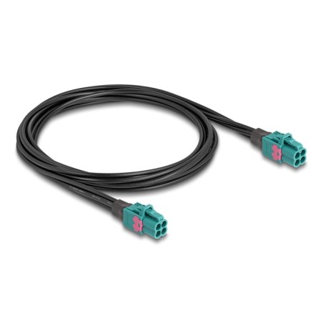 DeLOCK Câble Mini FAKRA Z femelle quad à Mini FAKRA Z femelle quad