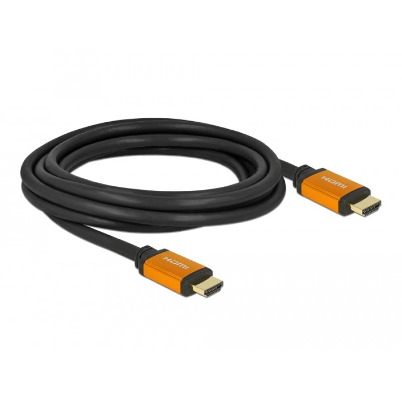 DeLOCK Câble HDMI haute vitesse, 48 Gbps 8K 60 Hz 3 m