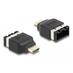DeLOCK HDMI Automotive adapter HDMI-E female to HDMI-A male 4K 60 Hz