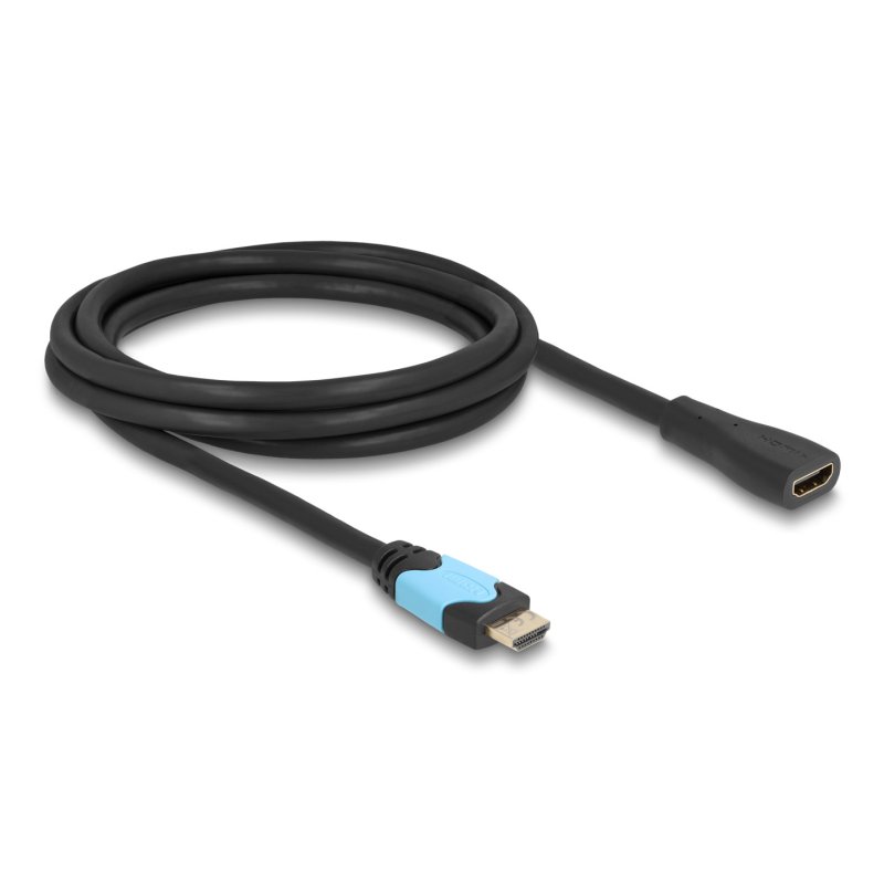 DELOCK High Speed HDMI Verlngerungskabel 48 Gbps 8K 60Hz 2m