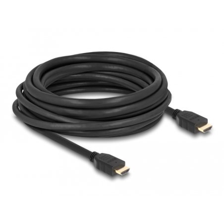 DeLOCK Câble HDMI haute vitesse, 48 Gbps 8K 60 Hz, noir 10 m