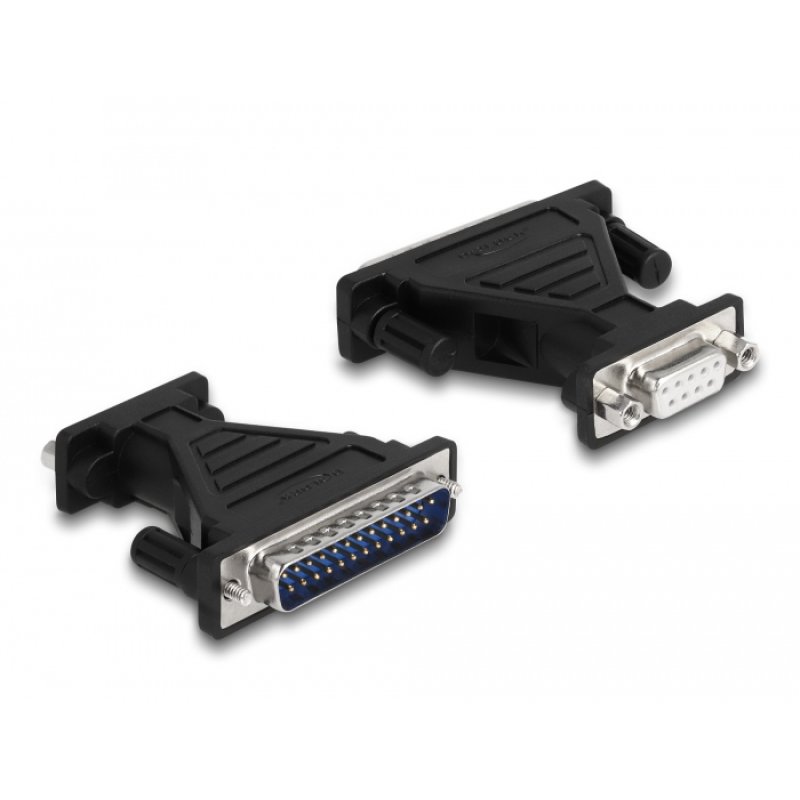 DeLOCK Adapter USB 2.0 Type-A to 1 x Serial RS-232 D-Sub 9 Adapter D-Sub 25
